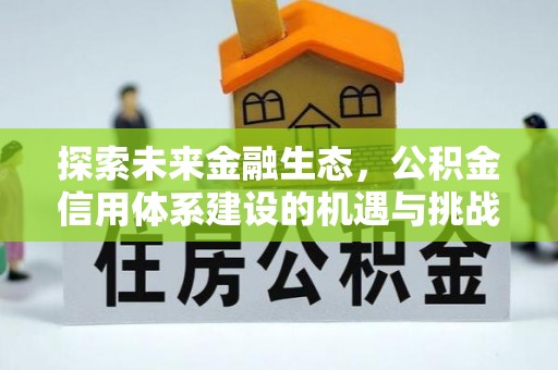 莲花探索未来金融生态，公积金信用体系建设的机遇与挑战