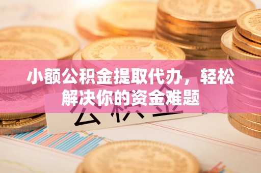 莲花小额公积金提取代办，轻松解决你的资金难题