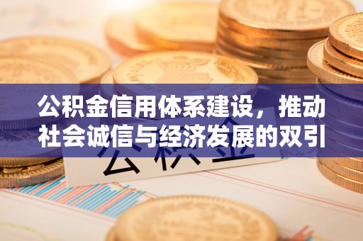 莲花公积金信用体系建设，推动社会诚信与经济发展的双引擎