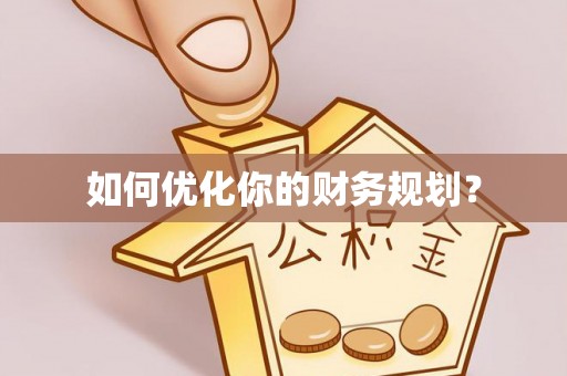 莲花如何优化你的财务规划？