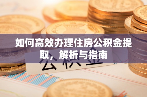 莲花如何高效办理住房公积金提取，解析与指南