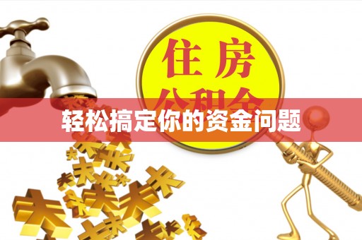 莲花轻松搞定你的资金问题