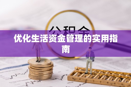 莲花优化生活资金管理的实用指南