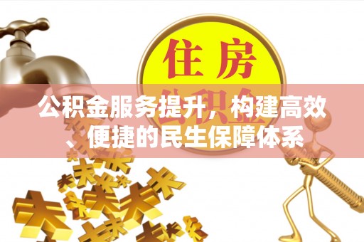 莲花公积金服务提升，构建高效、便捷的民生保障体系