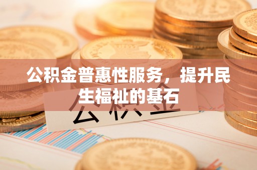 莲花公积金普惠性服务，提升民生福祉的基石