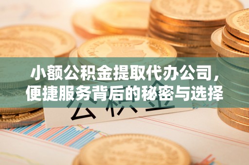 莲花小额公积金提取代办公司，便捷服务背后的秘密与选择指南