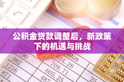 莲花公积金贷款调整后，新政策下的机遇与挑战