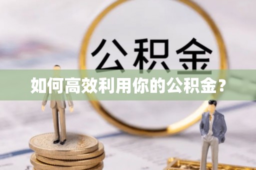 莲花如何高效利用你的公积金？