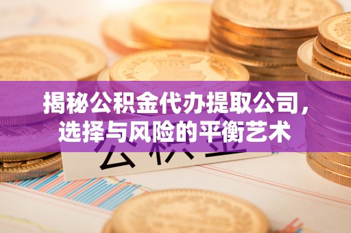莲花揭秘公积金代办提取公司，选择与风险的平衡艺术
