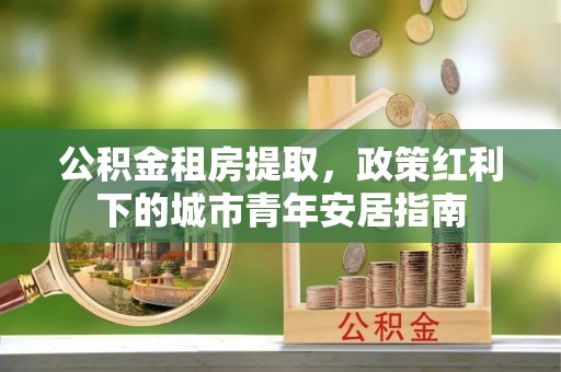 莲花公积金租房提取，政策红利下的城市青年安居指南