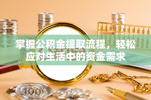 莲花掌握公积金提取流程，轻松应对生活中的资金需求