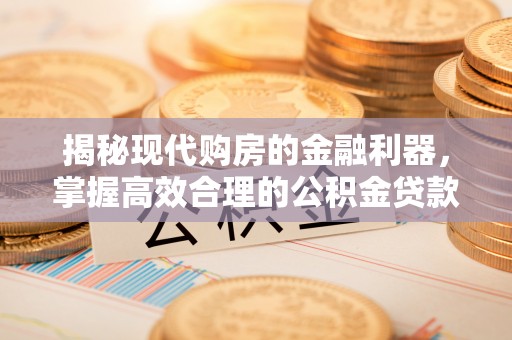 莲花揭秘现代购房的金融利器，掌握高效合理的公积金贷款流程